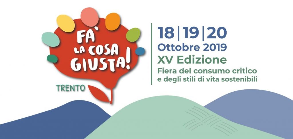 Banner fiera fa' la cosa giusta 2019