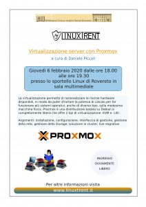 Locandina_virtualizzazione_Proxmox